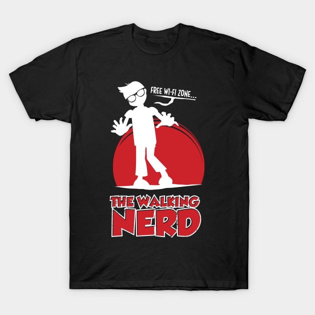 The Walking Nerd T-Shirt by Tehiro